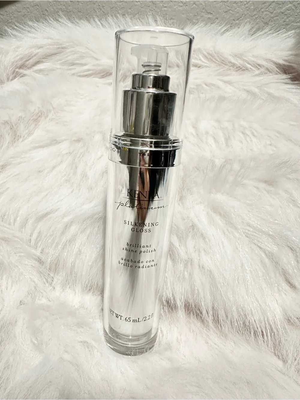 Kenra Platinum Silkening Gloss - Silver‎ Face & Hair Serum